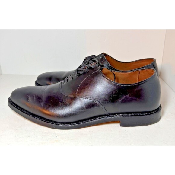 Allen Edmonds Carlyle Dress Shoes Mens 10.5 E Plain-toe Oxford Black USA MADE main image 6